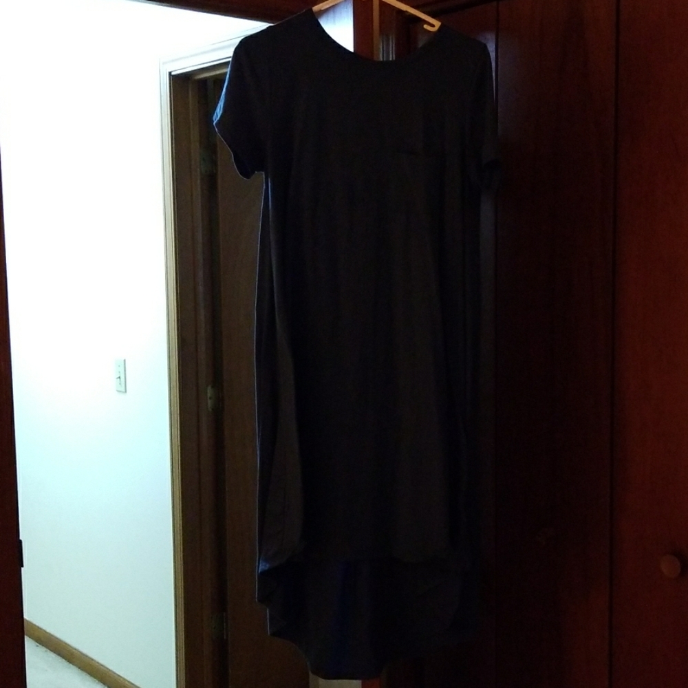 Lularoe solid navy blue Carly